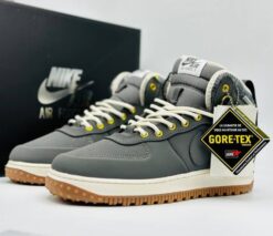 Кроссовки Nike Air Force 1 Lunar Duckboot Thermo Grey - фото 7