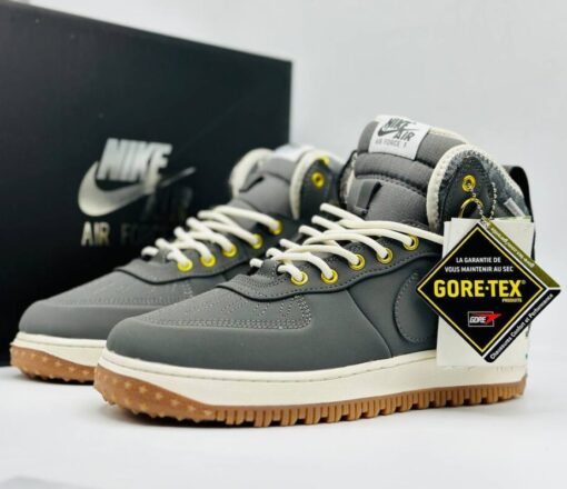 Кроссовки Nike Air Force 1 Lunar Duckboot Thermo Grey - фото 1