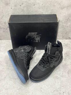 Кроссовки Nike Air Force 1 Lunar Duckboot Black Gry