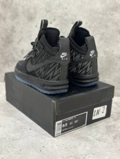 Кроссовки Nike Air Force 1 Lunar Duckboot Black Gry