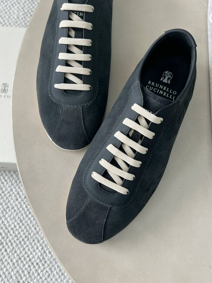 Кроссовки мужские Brunello Cucinelli A134670 Premium Grey фото 1 Кроссовки мужские Brunello Cucinelli A134670 Premium Grey - фото 1