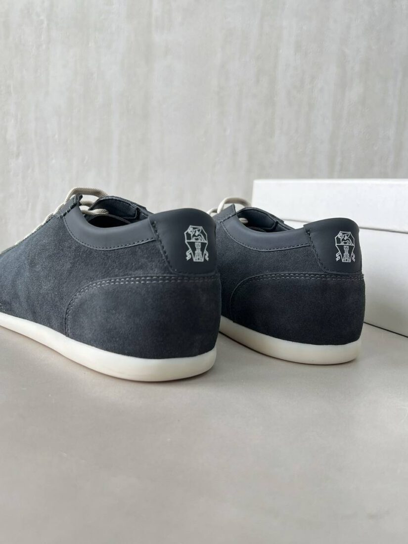 Кроссовки мужские Brunello Cucinelli A134670 Premium Grey фото 4 Кроссовки мужские Brunello Cucinelli A134670 Premium Grey - фото 4