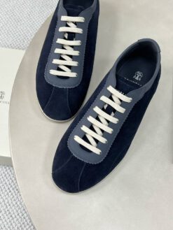 Кроссовки мужские Brunello Cucinelli A134690 Premium D.Blue
