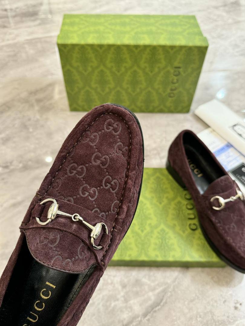 Лоферы мужские Gucci A134719 коричневые фото 3 Лоферы мужские Gucci A134719 коричневые - фото 3