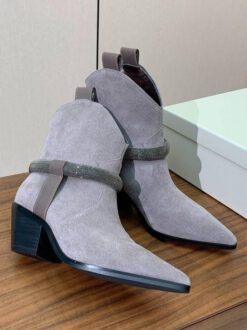 Ботильоны Brunello Cucinelli A134838 серые