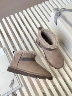 Угги Brunello Cucinelli 252MZSFG Suede Premium Chestnut
