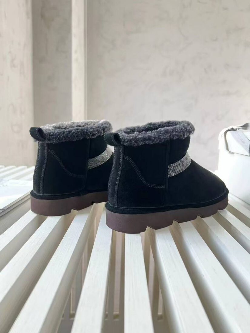 Угги Brunello Cucinelli 252MZSFG Suede Premium Black фото 6 Угги Brunello Cucinelli 252MZSFG Suede Premium Black - фото 6