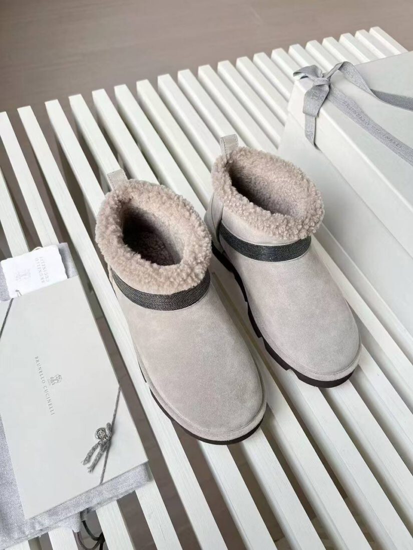 Угги Brunello Cucinelli 252MZSFG Suede Premium Sand фото 3 Угги Brunello Cucinelli 252MZSFG Suede Premium Sand - фото 3