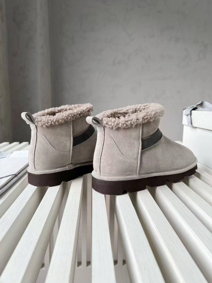 Угги Brunello Cucinelli 252MZSFG Suede Premium Sand фото 5 Угги Brunello Cucinelli 252MZSFG Suede Premium Sand - фото 5