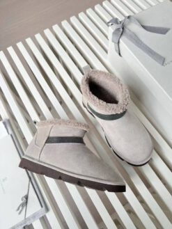Угги Brunello Cucinelli 252MZSFG Suede Premium Sand