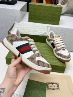 Кроссовки Gucci Screener 838873-135090 Premium Brown