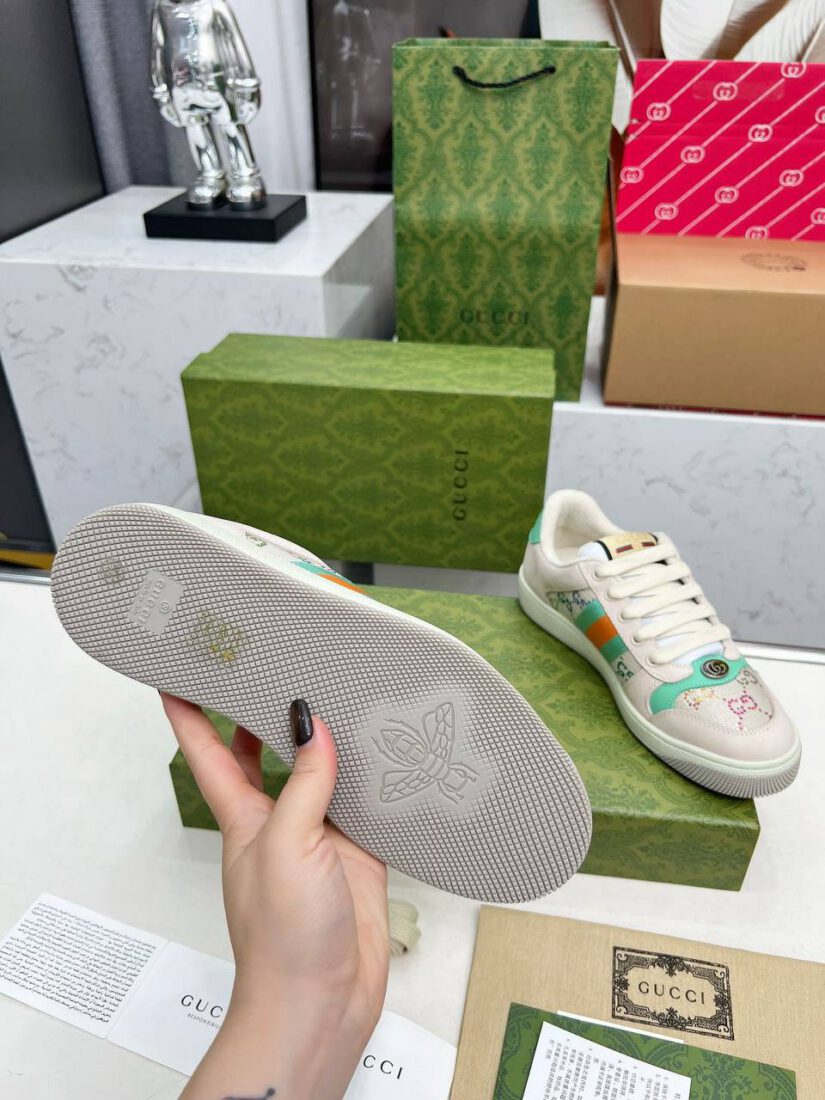 Кроссовки Gucci Screener 838873-135142 Premium Grey фото 6 Кроссовки Gucci Screener 838873-135142 Premium Grey - фото 6