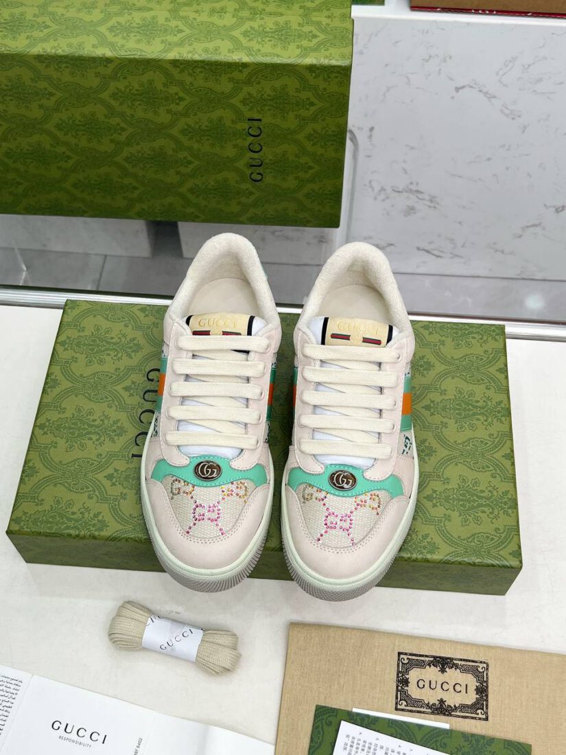Кроссовки Gucci Screener 838873-135142 Premium Grey фото 4 Кроссовки Gucci Screener 838873-135142 Premium Grey - фото 4