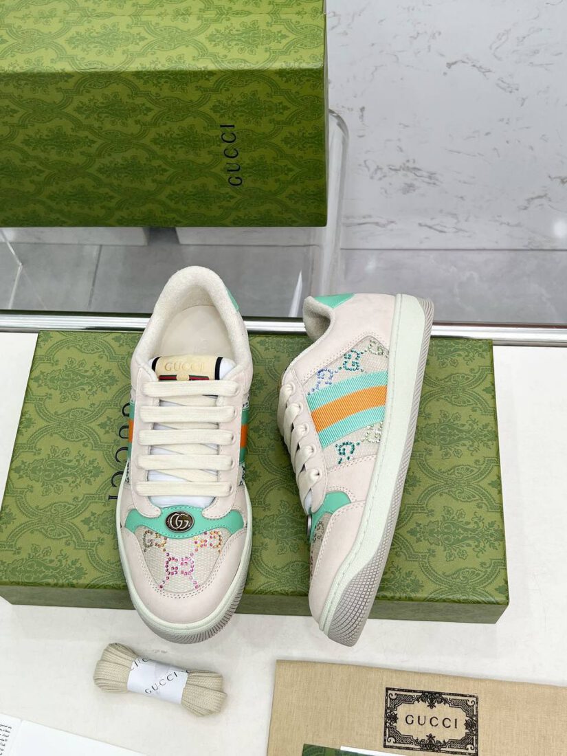 Кроссовки Gucci Screener 838873-135142 Premium Grey фото 3 Кроссовки Gucci Screener 838873-135142 Premium Grey - фото 3