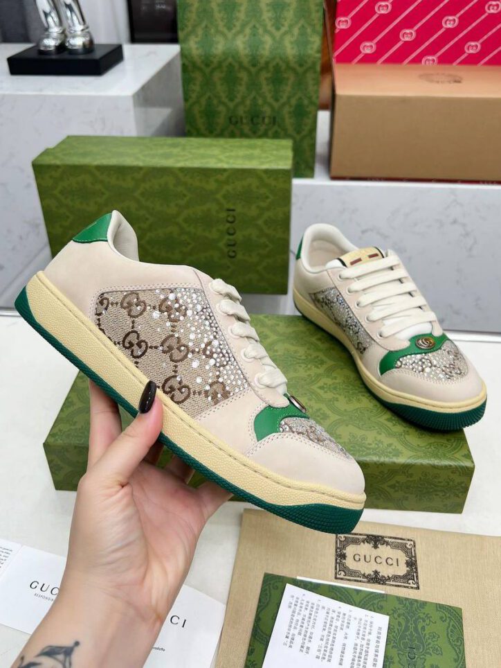Кроссовки Gucci Screener 838873-135157 Premium Grey фото 1 Кроссовки Gucci Screener 838873-135157 Premium Grey - фото 1