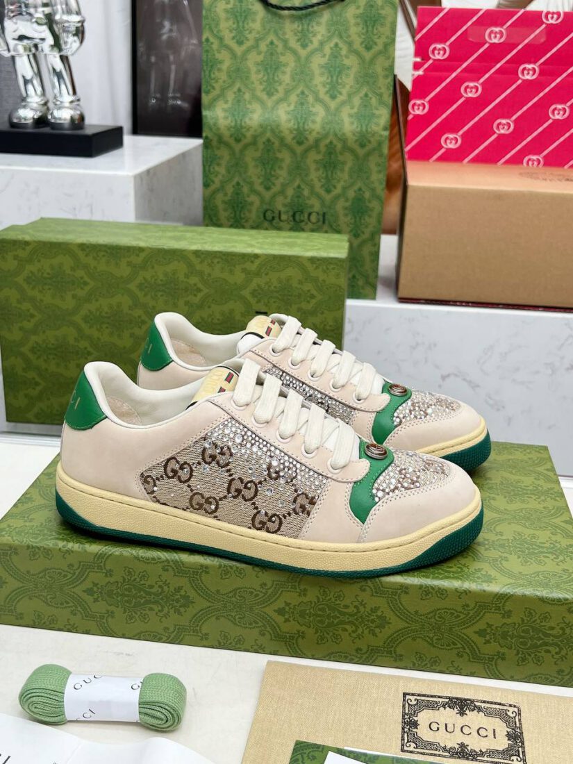 Кроссовки Gucci Screener 838873-135157 Premium Grey фото 4 Кроссовки Gucci Screener 838873-135157 Premium Grey - фото 4