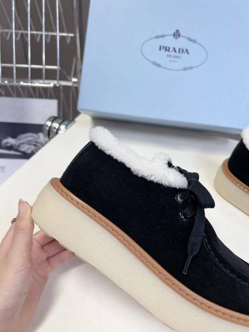 Лоферы женские Prada A135375 Premium Black фото 6 Лоферы женские Prada A135375 Premium Black - фото 6