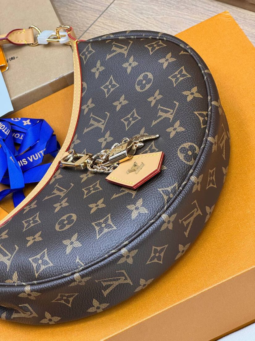 Женская сумка Louis Vuitton Loop 28/15/7 см A135735 коричневая фото 4 Женская сумка Louis Vuitton Loop 28/15/7 см A135735 коричневая - фото 4