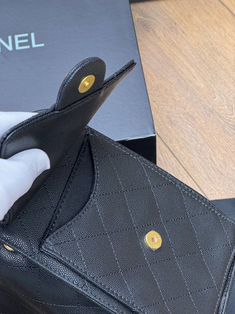 Женская сумка Chanel A136238 черная (два размера 26см и 30см) фото 6 Женская сумка Chanel A136238 черная (два размера 26см и 30см) - фото 6