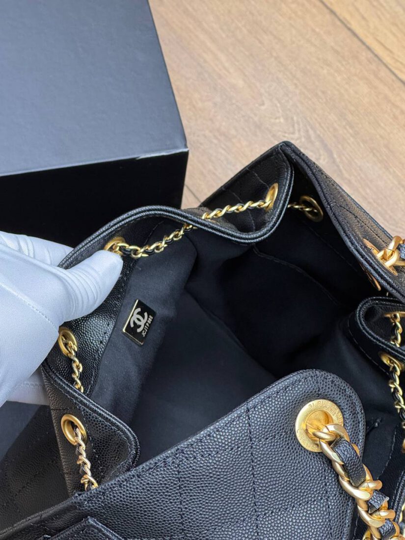 Женская сумка Chanel A136238 черная (два размера 26см и 30см) фото 8 Женская сумка Chanel A136238 черная (два размера 26см и 30см) - фото 8