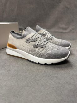 Мужские кроссовки Brunello Cucinelli A136675 L.Grey