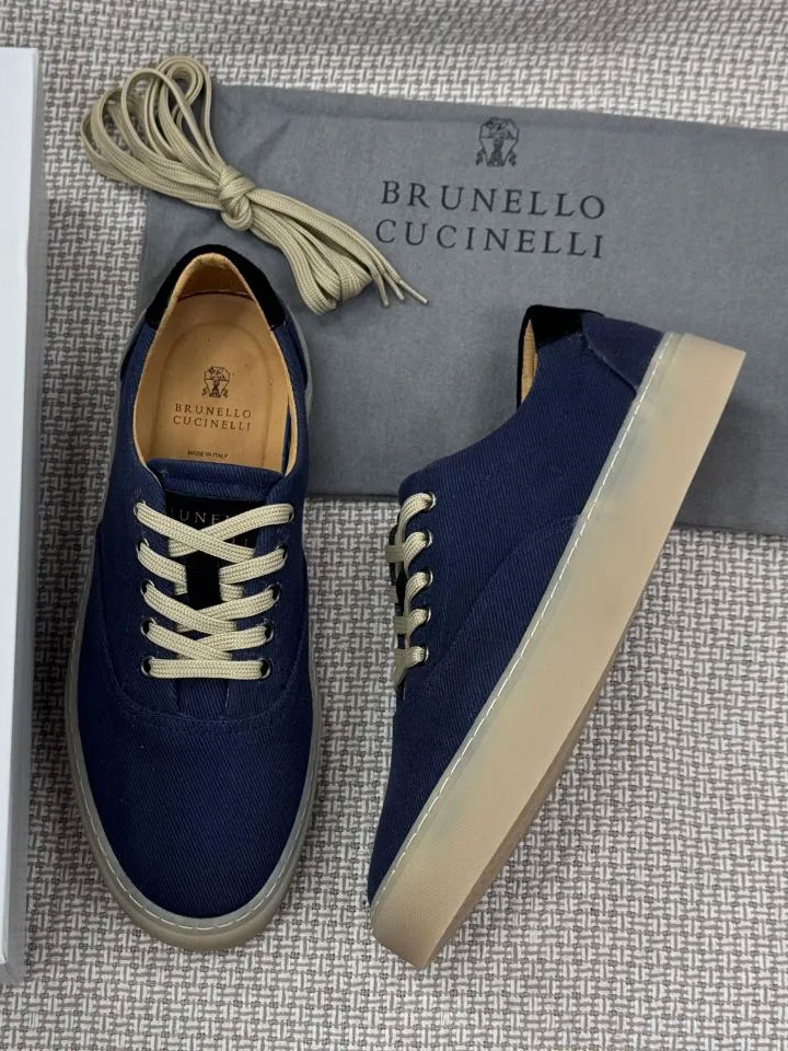 Кеды Brunello Cucinelli A136986 Blue фото 3 Кеды Brunello Cucinelli A136986 Blue - фото 3