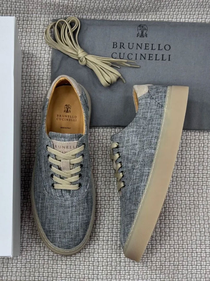 Кеды Brunello Cucinelli A137001 Grey фото 3 Кеды Brunello Cucinelli A137001 Grey - фото 3