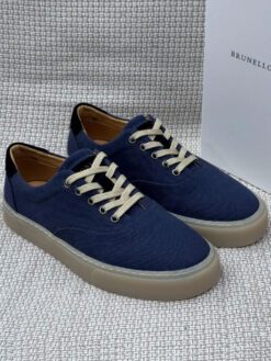 Кеды Brunello Cucinelli A136986 Blue