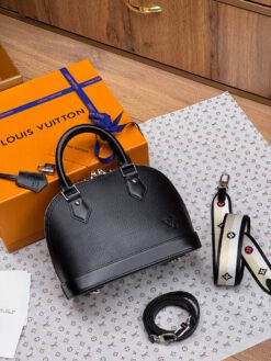 Женская сумка Louis Vuitton Alma 24 cm A136840 Black