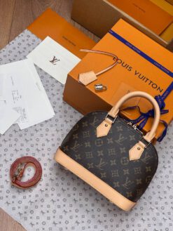 Женская сумка Louis Vuitton Alma 24 cm A136833 Brown