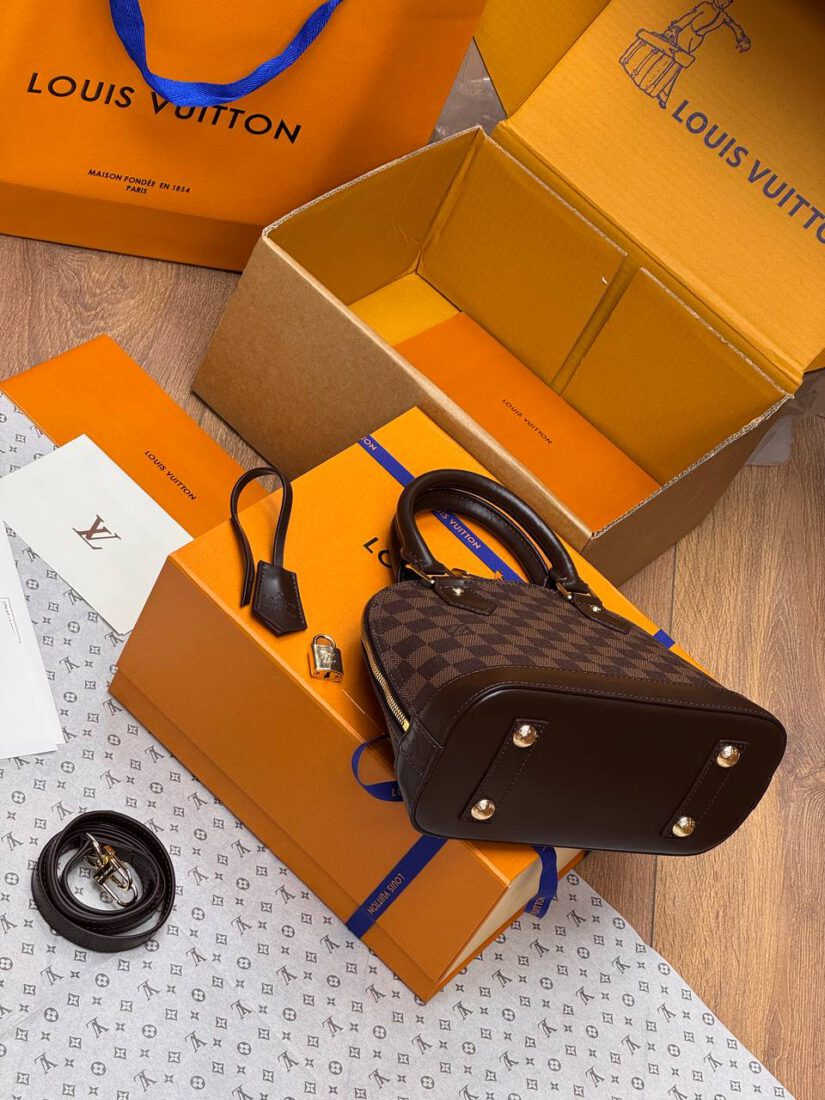Женская сумка Louis Vuitton Alma 24 cm A136846 D.Brown фото 3 Женская сумка Louis Vuitton Alma 24 cm A136846 D.Brown - фото 3