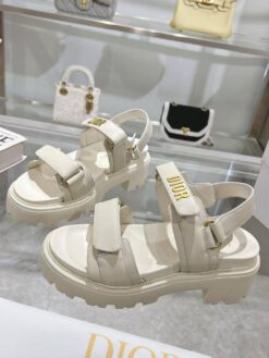 Сандалии женские Dior PL-50029-A137298 белые