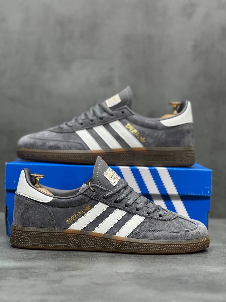 Кроссовки Adidas Spezial A137424 Gray фото 3 Кроссовки Adidas Spezial A137424 Gray - фото 3