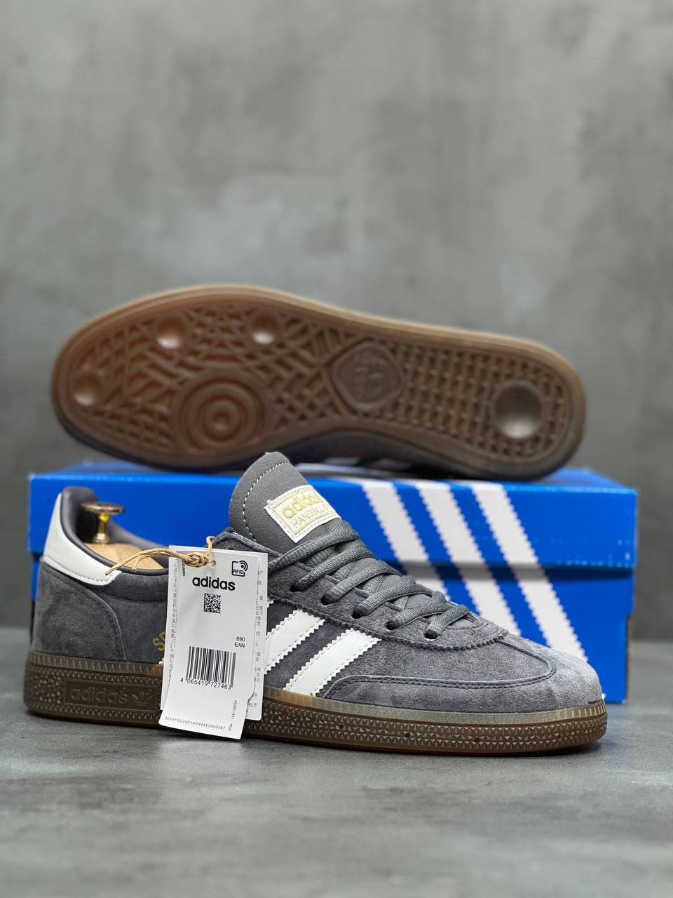 Кроссовки Adidas Spezial A137424 Gray фото 2 Кроссовки Adidas Spezial A137424 Gray - фото 2
