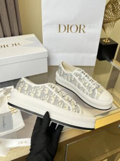 Кеды Christian Dior Walk'n'Dior Oblique Premium KCK211OBE_G43L серые