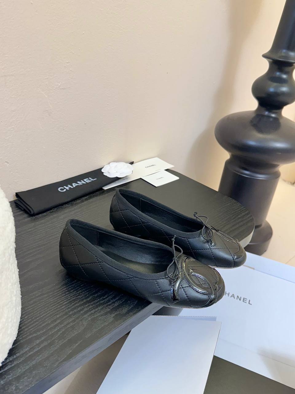 Балетки Chanel Ballet Flats G47163 Premium Leather Black фото 5 Балетки Chanel Ballet Flats G47163 Premium Leather Black - фото 5