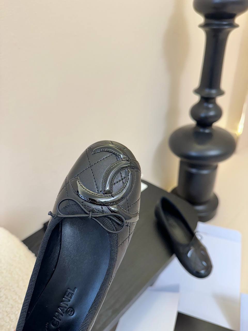 Балетки Chanel Ballet Flats G47163 Premium Leather Black фото 3 Балетки Chanel Ballet Flats G47163 Premium Leather Black - фото 3