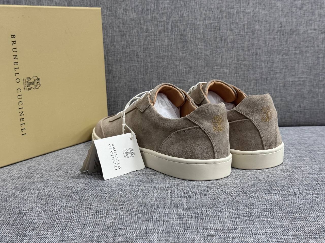 Кроссовки мужские Brunello Cucinelli A138029 Beige фото 3 Кроссовки мужские Brunello Cucinelli A138029 Beige - фото 3