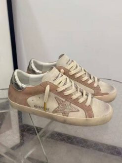 Кеды женские Golden Goose Premium A138506 бежевые