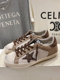 Кеды женские Golden Goose Premium A138370 бежевые