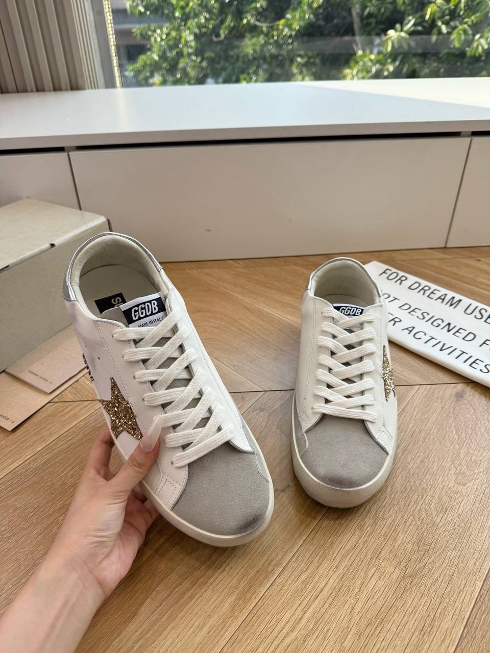 Кеды женские Golden Goose Premium A138392 белые фото 3 Кеды женские Golden Goose Premium A138392 белые - фото 3
