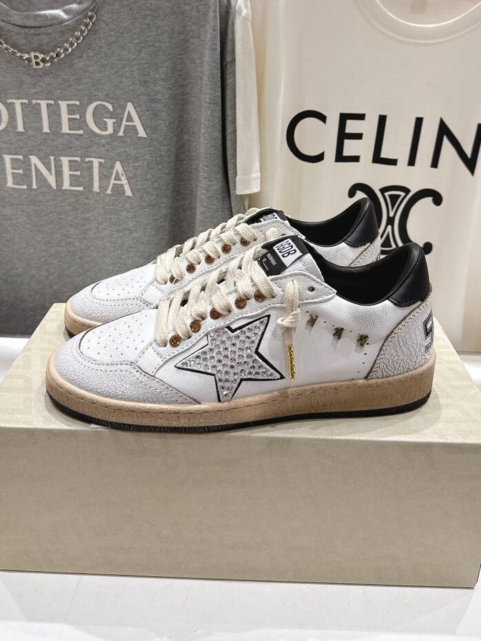 Кеды женские Golden Goose Premium A138441 белые фото 1 Кеды женские Golden Goose Premium A138441 белые - фото 1