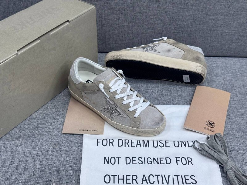 Кеды женские Golden Goose Premium A138545 серые фото 4 Кеды женские Golden Goose Premium A138545 серые - фото 4