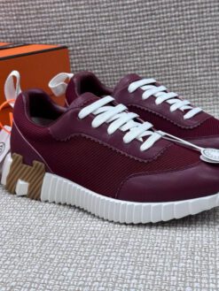 Кроссовки Hermes Bouncing H261016Z Bordo