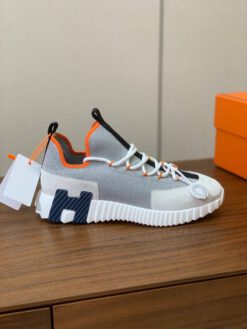 Кроссовки Hermes Lift slip-on H261028Z Grey
