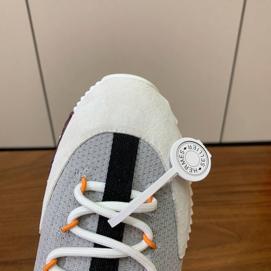 Кроссовки Hermes Lift slip-on H261028Z Grey фото 4 Кроссовки Hermes Lift slip-on H261028Z Grey - фото 4