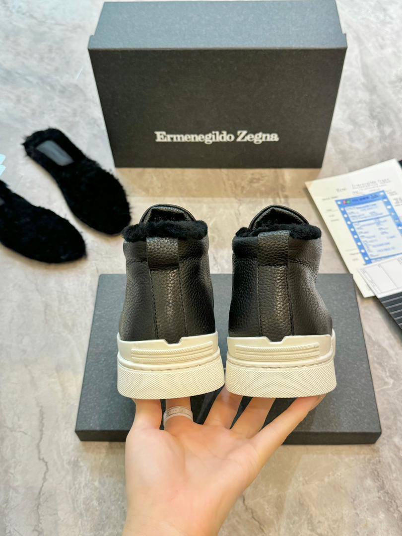 Ermenegildo Zegna Triple Stitch Winter Hi A139144 Black фото 5 Ermenegildo Zegna Triple Stitch Winter Hi A139144 Black - фото 5