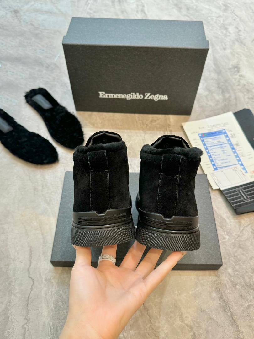 Ermenegildo Zegna Triple Stitch Winter Hi A139157 Black фото 5 Ermenegildo Zegna Triple Stitch Winter Hi A139157 Black - фото 5