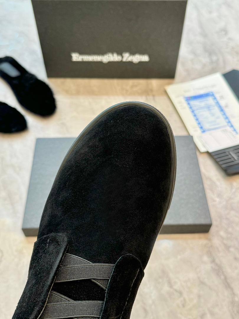Ermenegildo Zegna Triple Stitch Winter Hi A139157 Black фото 4 Ermenegildo Zegna Triple Stitch Winter Hi A139157 Black - фото 4