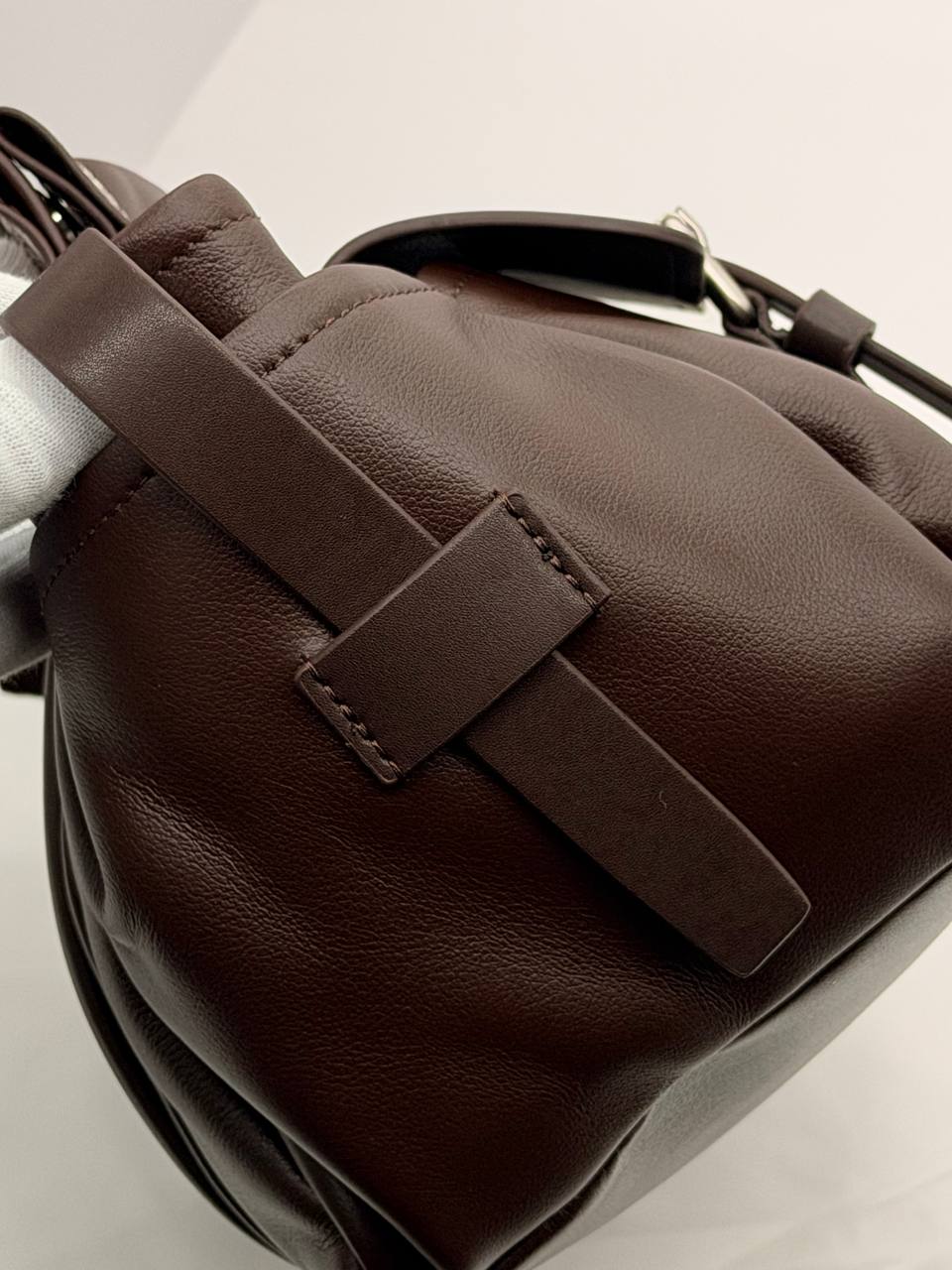 Сумка Prada Route Bag 30/20 см коричневая фото 4 Сумка Prada Route Bag 30/20 см коричневая - фото 4